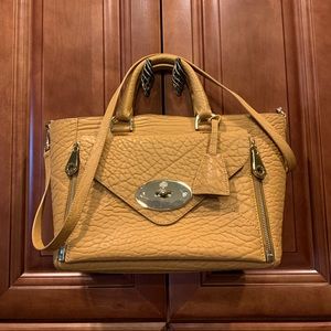 Authentic Mulberry detachable leather satchel